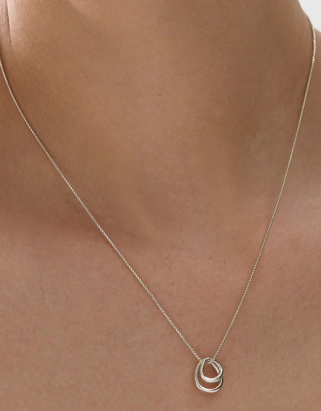 Najo - Whisper Silver Necklace