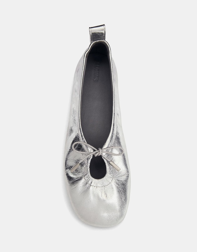 Alohas - Rosalind Shimmer Leather Ballet Flats - Women's