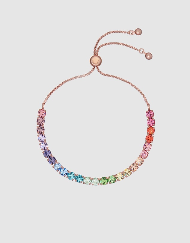 Ted Baker - Melrah Crystal Adjustable Tennis Bracelet