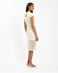 With Harper Lu - Sequin Midi Skirt