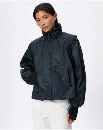 Perfect Moment - Scratch Houndstooth Blouson
