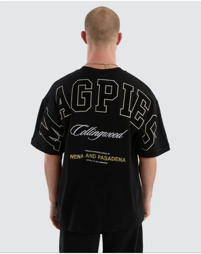 Nena & Pasadena - Collingwood Stadium Loopbk Tee
