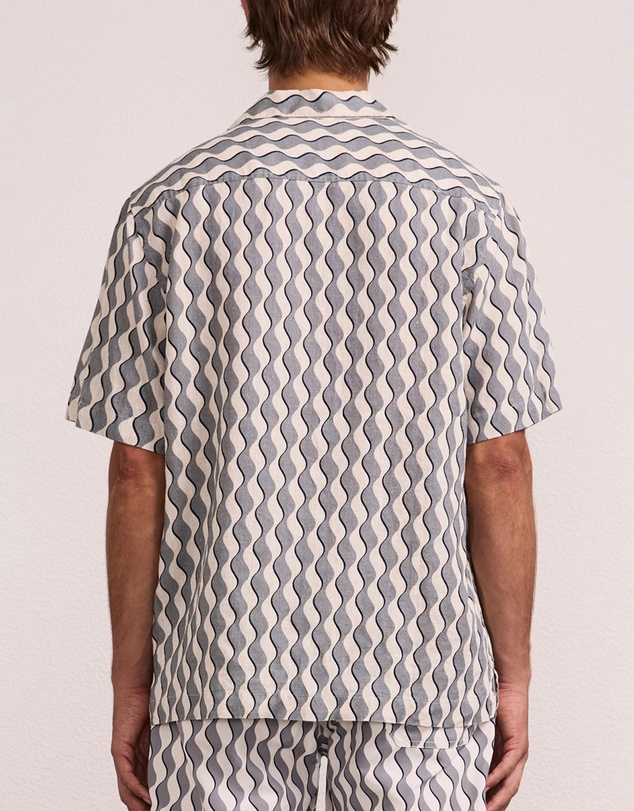 Frescobol Carioca - Roberto Linen SS Shirt