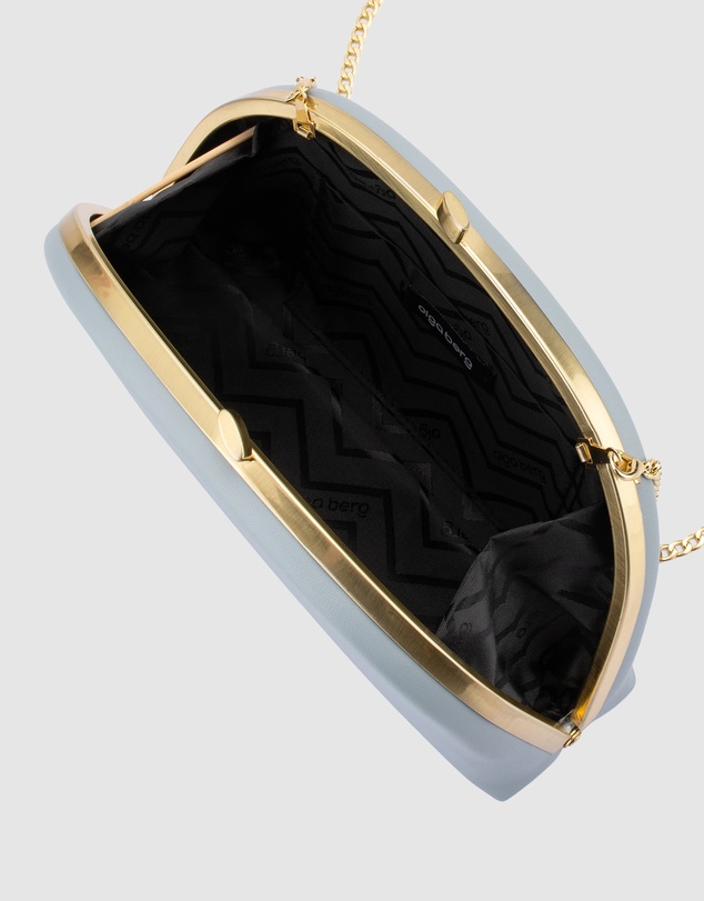 Olga Berg - Celeste Curved Clutch