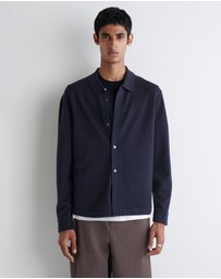 COS - Knitted Merino Wool Shirt