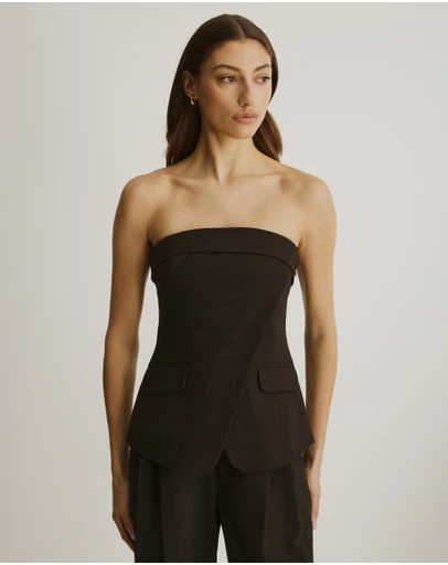 Atmos&Here - Liora Tailored Strapless Top