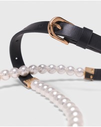 Maje - A Mix Pearl Belt
