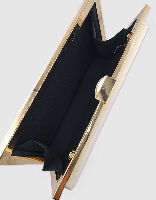 Izoa - Amanda Clutch White