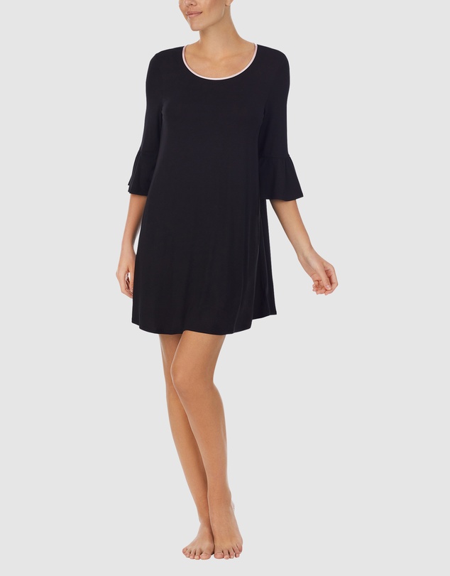 Kate Spade - Modal Jersey 3/4 Sleeve Short Sleepshirt Nightgown