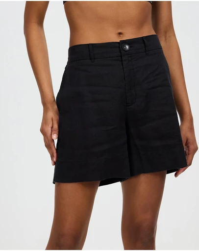 Grace Willow - Holly Linen Shorts