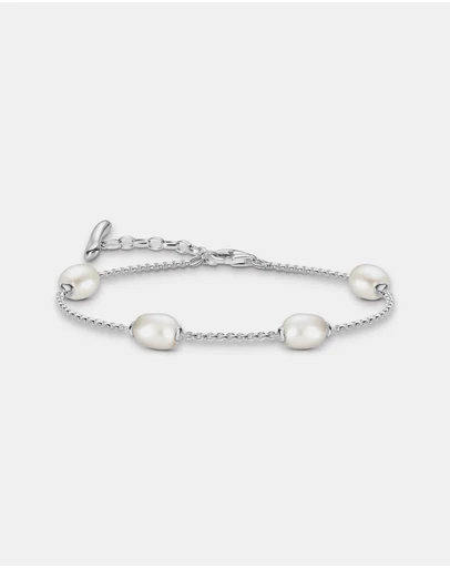 THOMAS SABO - THOMAS SABO Bracelet with Freshwater Pearls in Silver