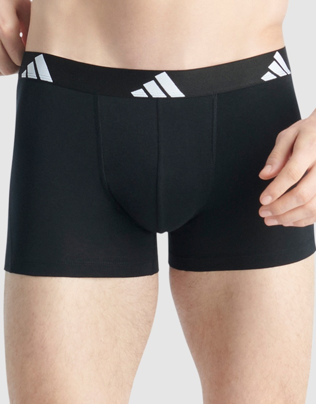 adidas Sportswear - 3 Pack Active Flex Cotton Trunk Underwear