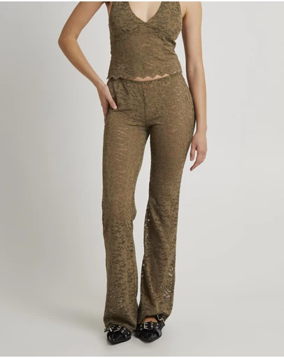 Alice In The Eve - Aria Stretch Lace Pants
