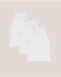 Boody - 3-Pack  Ribbed Racerback Tank