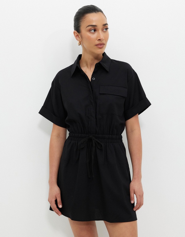 Calli - Seamed Mini Dress