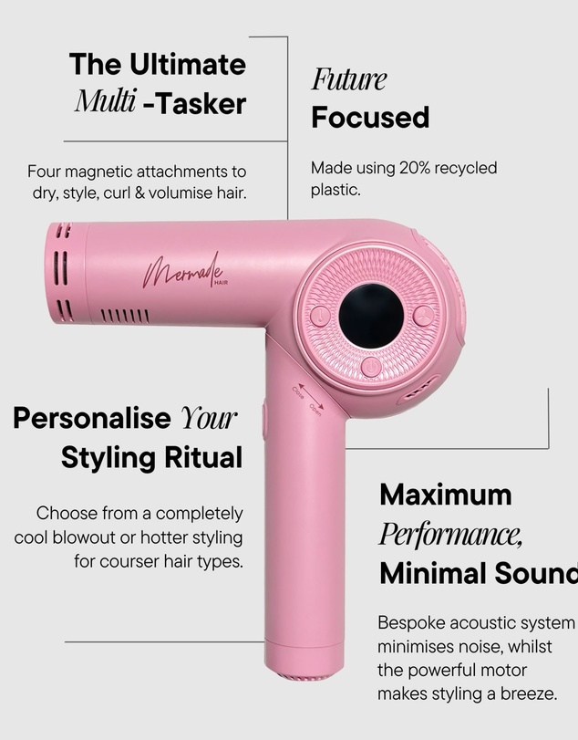 Mermade Hair - M Ionic Hair Dryer