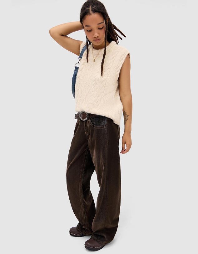 BDG By Urban Outfitters - Cable Knit Sleeveless Tank