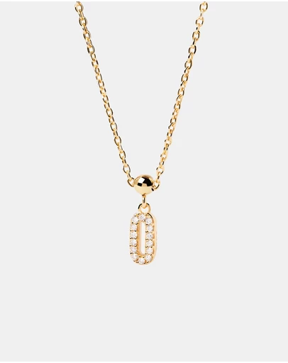 PDPAOLA - Charm Necklace Number 0 Charm