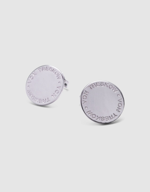 Von Treskow - Von Treskow Plate Stud Earrings