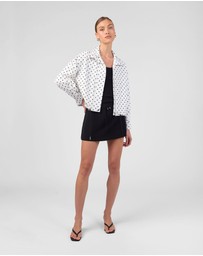 MVN - Funnel Neck Bomber Jacket