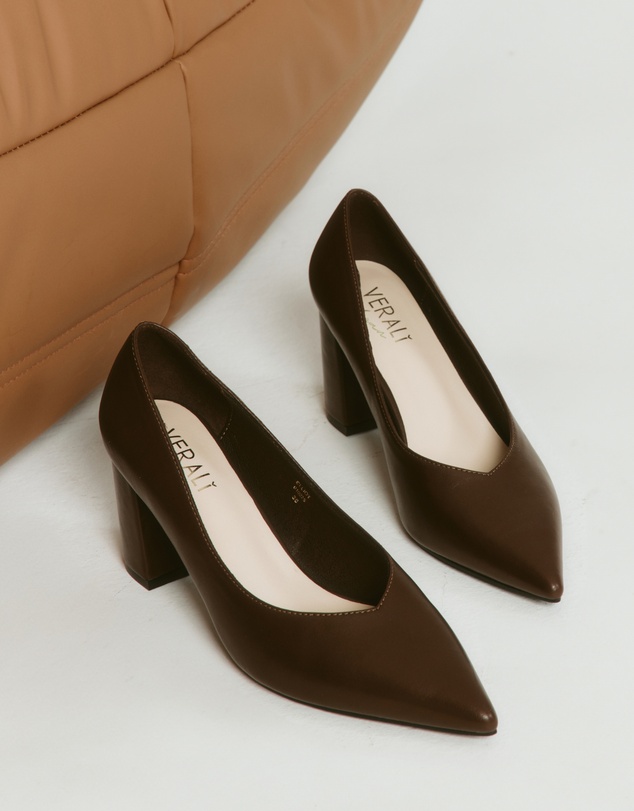 Verali - Elliot Block Heel Pumps