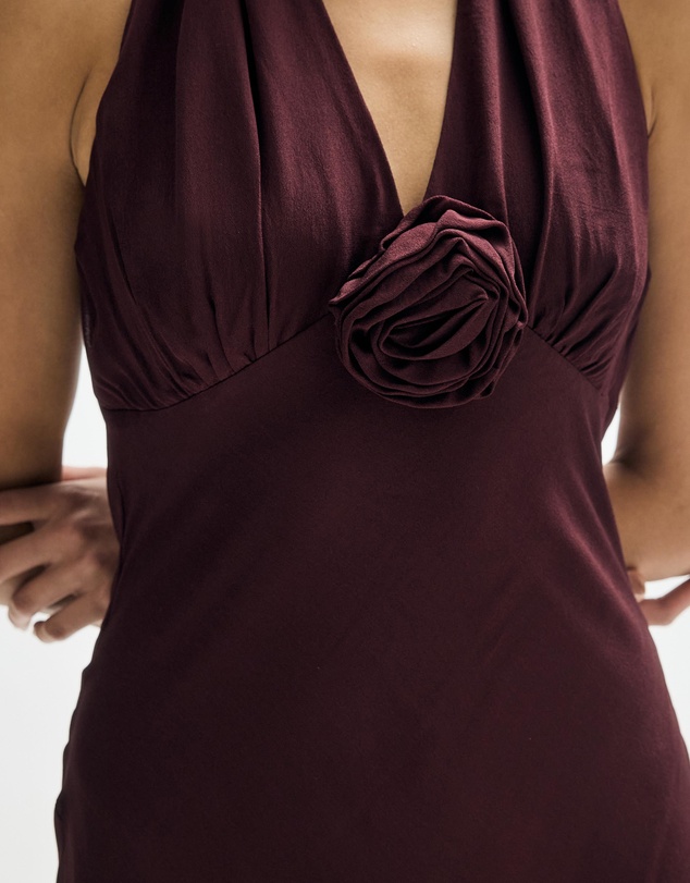 Minima Esenciales - Rodin Halter Maxi Dress