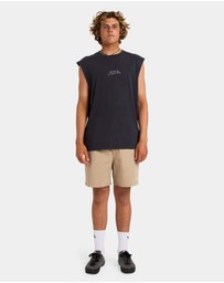 RVCA - Mens Scorpo Muscle