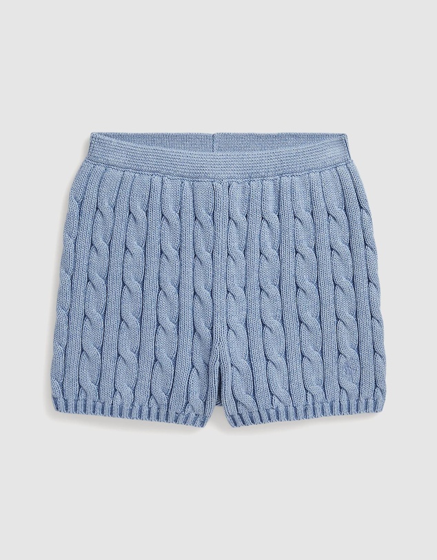 Polo Ralph Lauren - Cable-Knit Cotton Shorts - Teens
