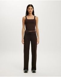 Cotton On Body Active - Ultra Soft Tie Front Wide Leg Pant