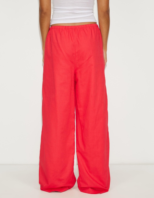Dazie - Aloe Stripe Linen Blend Pants