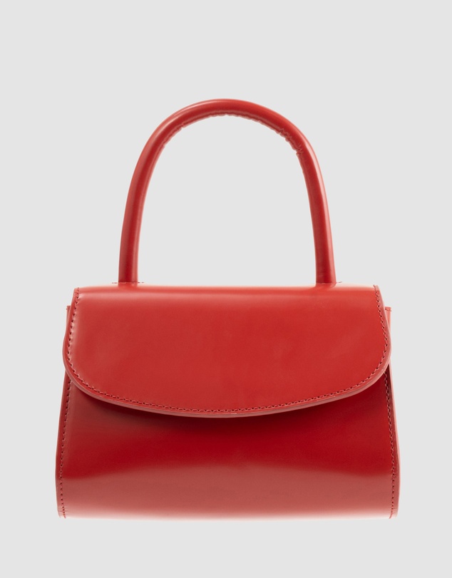 By Far - Mini 2.0 Semi Patent Leather Bag