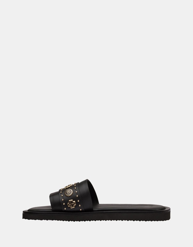 Sol Sana - Cleo Slide Black / Gold