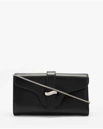 Emporio Armani - Wallet On Chain Plain Leather
