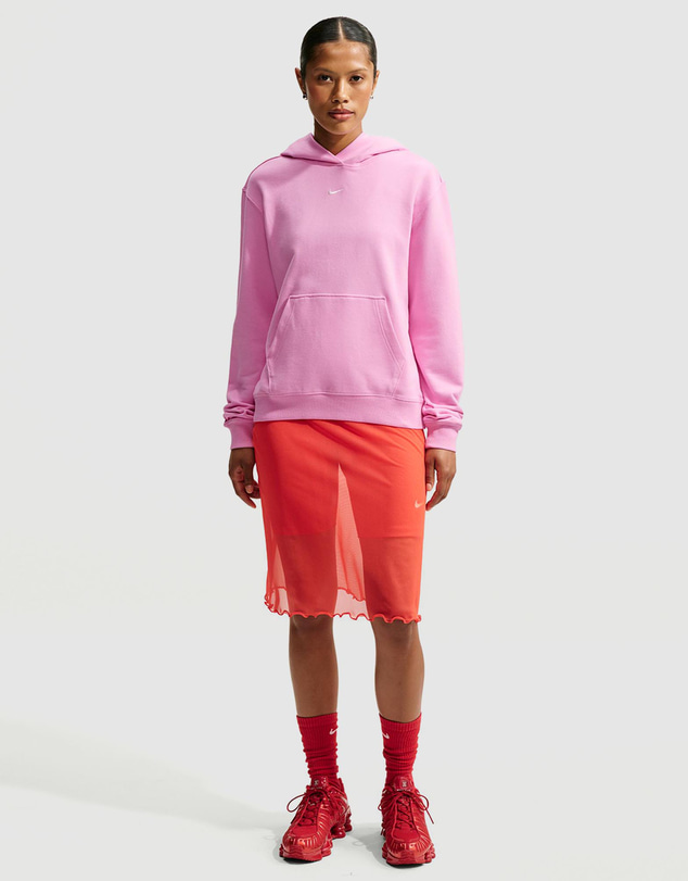 Nike - Studio Fleece Lightweight French Terry Pullover Hoodie