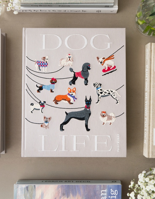 Printworks - Printworks Embroidered Photo Album-Dogs