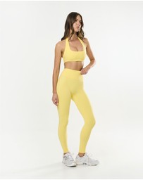 STAX. - Full Length Tights Airlyte - Limoncello