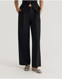 Oxford - Sonia Pleat Front Eco Pants