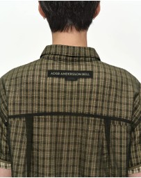 Andersson Bell - Check Sheer Layered Shirt