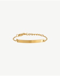 Zahar - Engravable Baby Bar Bracelet