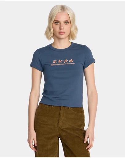 Volcom - Womens Stoney Time Ringer T-Shirt