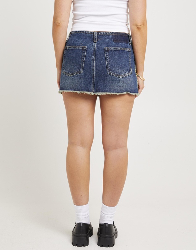Insight - Manilla Denim Midi Skirt