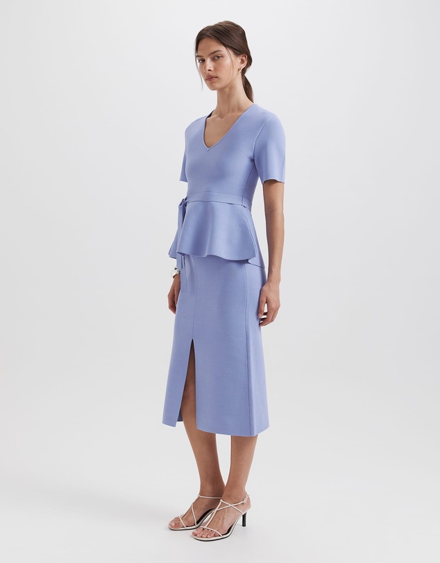SABA - Mia Milano Peplum Top