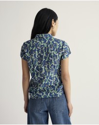 Seasalt - Seasalt Cornwall Blue Rushmaker Shirt