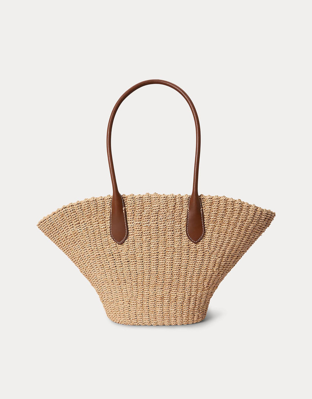 Polo Ralph Lauren - Bellport Raffia Basket Tote
