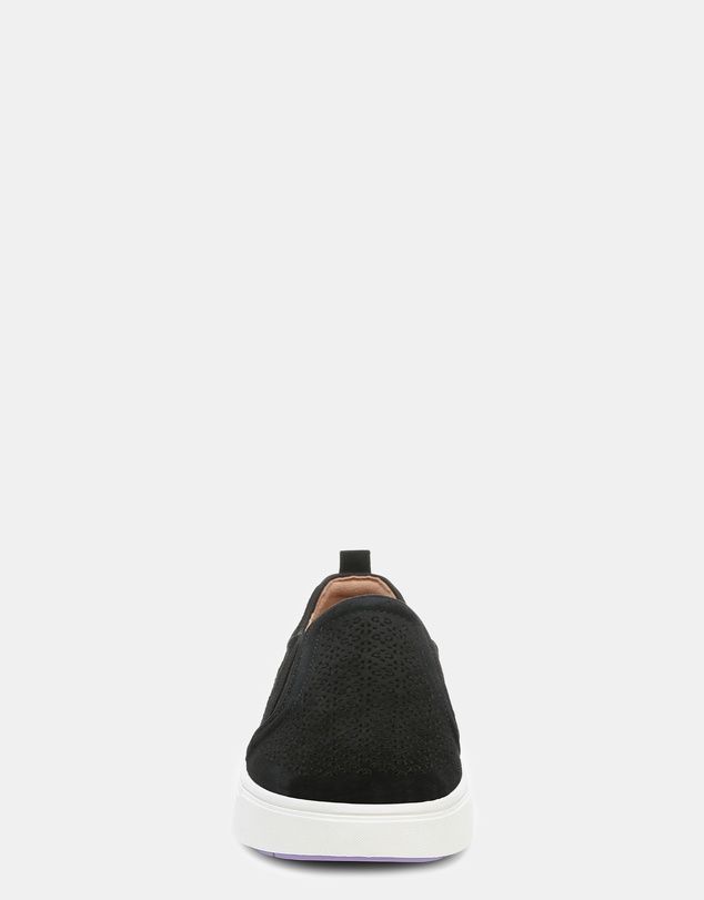 Vionic - Kimmie Perf Slip-On Sneaker - Black Suede