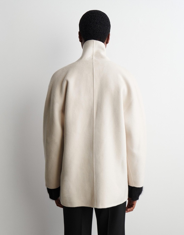 COS - Double-Faced Wool Pea Jacket