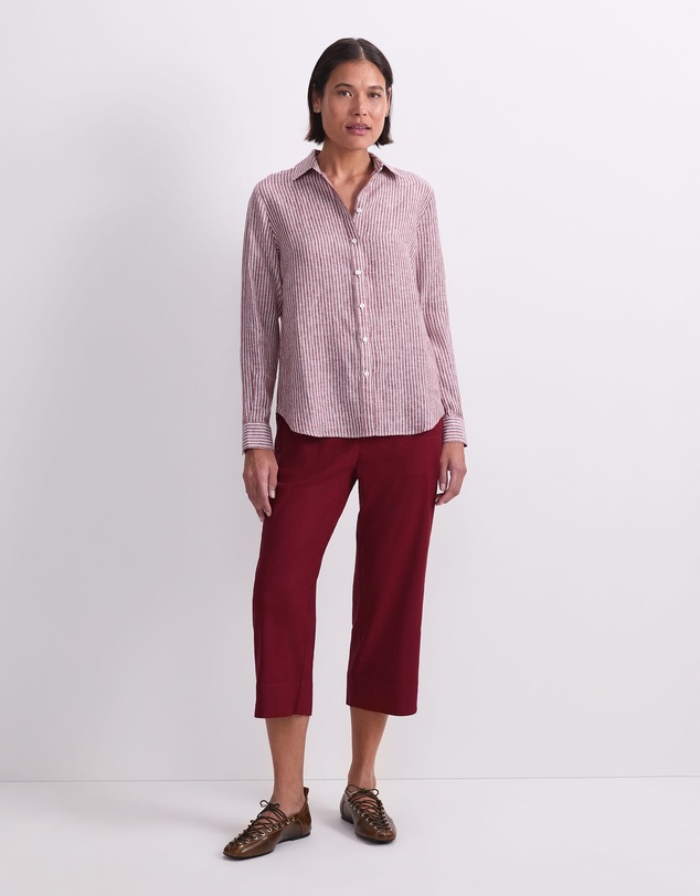 Sportscraft - Dahlia Stripe Linen Shirt
