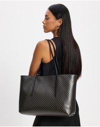 Calvin Klein - Emblem Aop Tote W/ Pouch