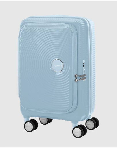 American Tourister - Curio Book Opening Carry-On Suitcase Expandable (55cm)