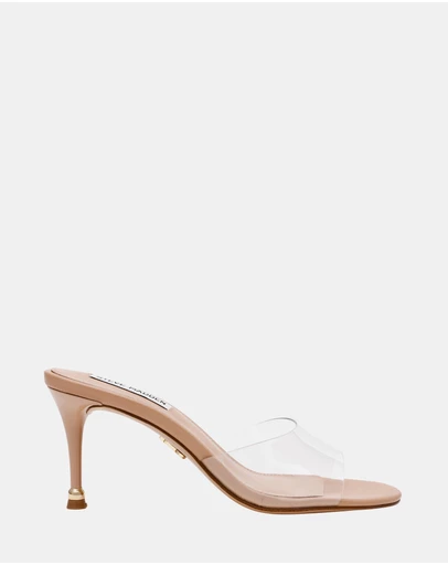Steve Madden - Rivington Clear Nude Heels